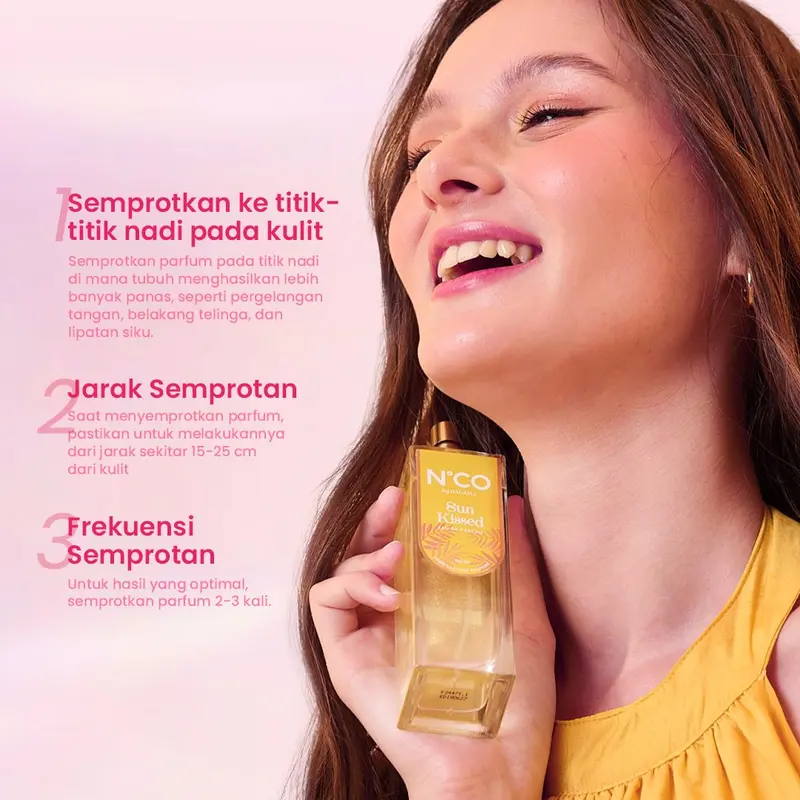 NCO Bloomique EDP - Eau De Perfume Parfum Wanita Wangi Tahan Lama Bunga Lily Perempuan Violet 7