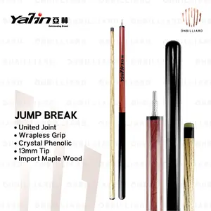 YALIN JUMP BREAK CUE STICK BILLIARD JUMPBREAK STIK BILIAR BILLIAR BILIARD BILYAR BILYARD