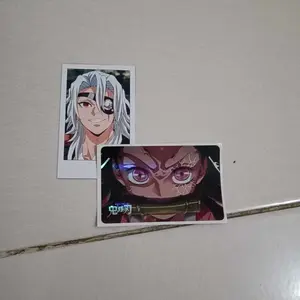 Stiker Sticker Hologram Garskin Kartu ATM  NEZUKO ZENITSU - Kimetsu No Yaiba -  Debit Credit Emoney Flazz Sticker Card