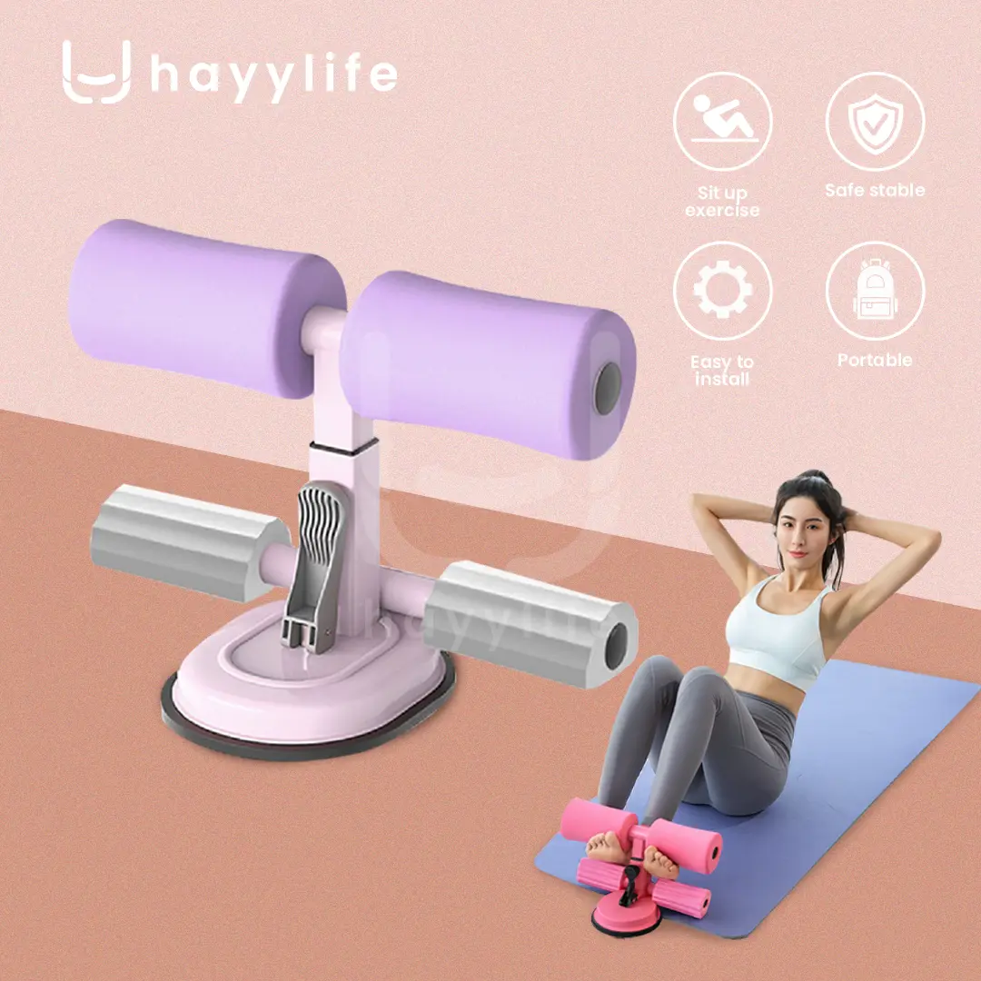 Alat Sit Up Portable Hayylife - Bench Fitness Gym Alat Olahraga PN-FBB5001