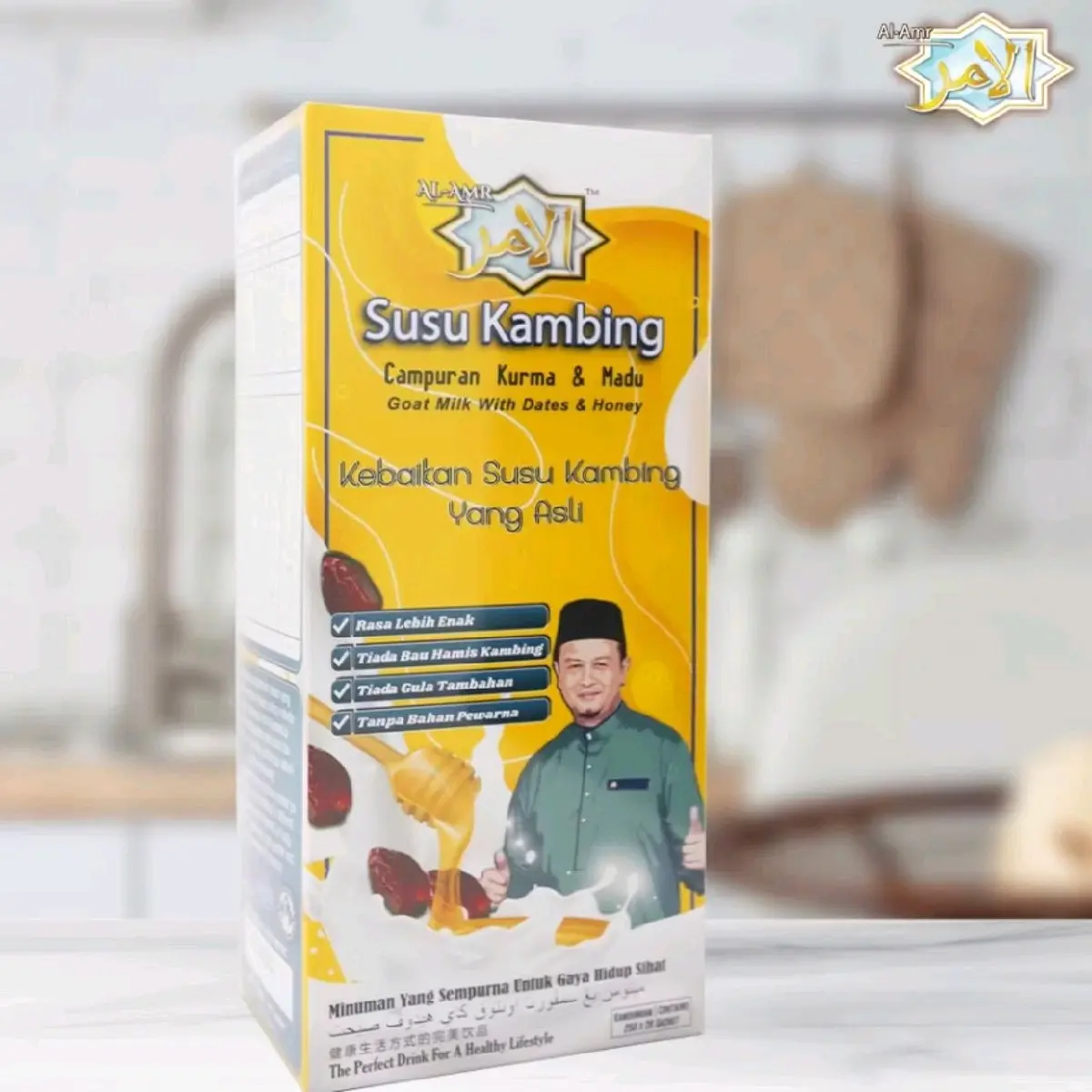 Susu Kambing Campuran Kurma & Madu