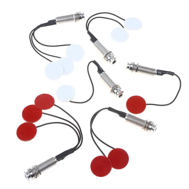 Tiếng ồn thấp Piezo liên hệ với Microphone Pickup tự dính đĩa đầu dò cho…
