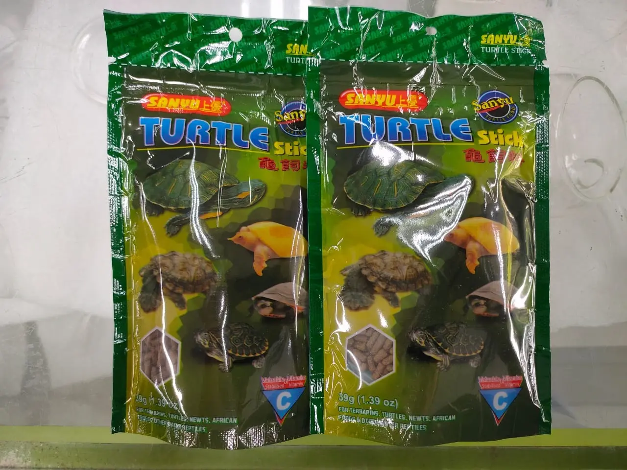 [2PCS] Sanyu Turtle Stick Turtle Food 39g