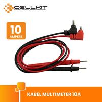 Gambar CELLKIT Kabel Multimeter Multitester Jarum Lancip 20A 10A - 10A dari CELLKIT Kota Surabaya 5 Tokopedia