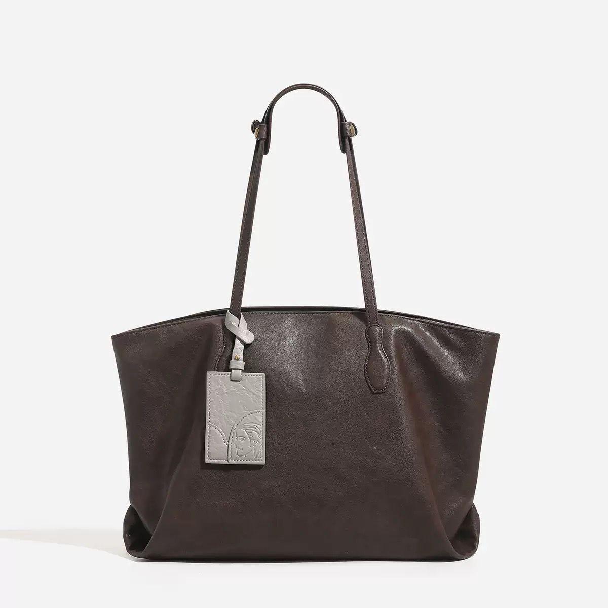 Sosialita Wina Tote Genuine Leather Bag Tas Kulit Asli Tas Wanita Tas Shoulder Bag