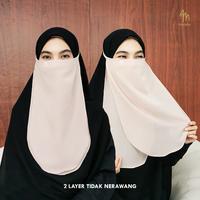 Gambar Maslaha Niqab | Niqab Tali Cadar Tali Babydoll Niqab Logo M - Milo dari Maslahaniqab Kab. Bandung 3 Tokopedia