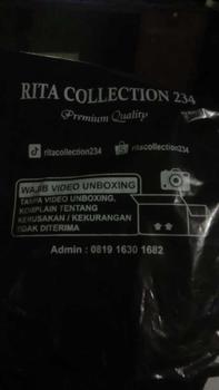 Product Review of Rita Haruka Pants Celana 7/9 Wanita Kulot Karet panjang Katun Twill Combed Stretch Variasi putih hitam coklat Diamond Melar Baggy Nyaman  Basic from T**a C**t 0