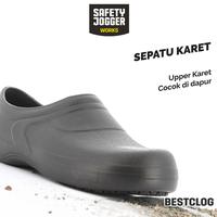 Gambar Safety Jogger  Works Bestclog Sepatu Kerja Chef Shoes Flat Black Eva F&B Kitchen Medical Cleaning Service Pria - 36 dari bigowner Kota Medan 1 Tokopedia