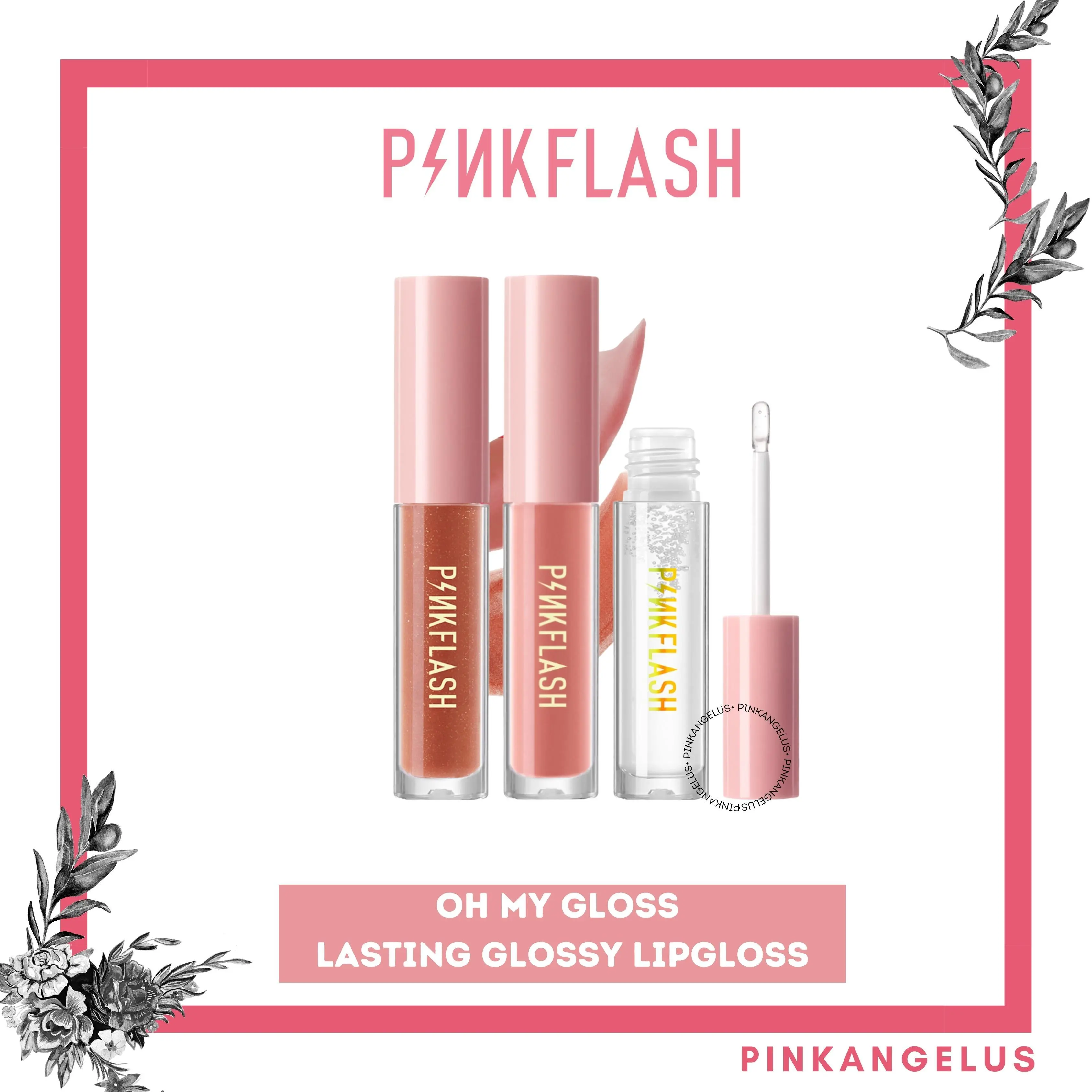 Pinkflash Lasting Glossy Lipgloss Pinkflash Official Store| Lipgloss Gloss Lipstick