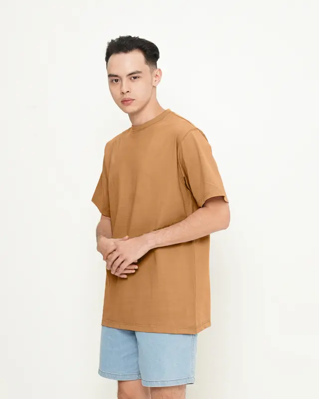 Erigo T-Shirt Regular Gunnare Almond - Kaos Unisex 2