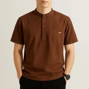 Ammaz Baju Muslim Pria Dewasa Koko Kurta Katun Premium Terbaru Kekinian Atasan Pendek Nyaman Dan Modis