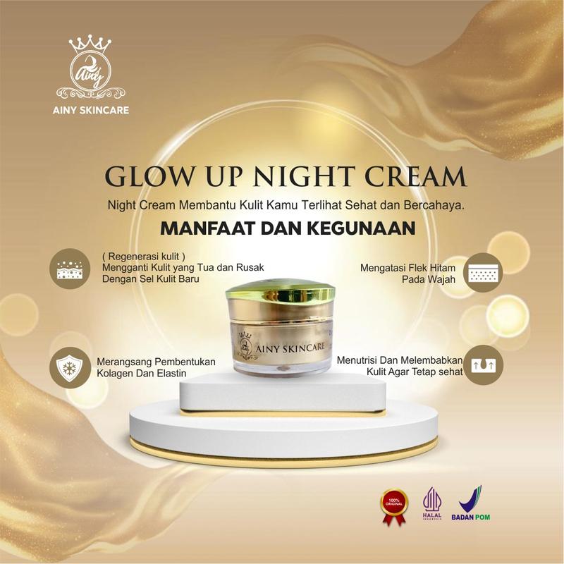 Cream Malam Ainy skincare 1