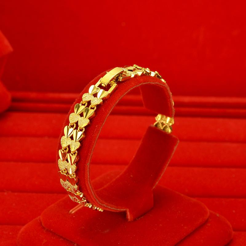 Product Introduction of Copper gold-plated watch chain, Geely bracelet, gold-plated accessories, non fading, non peeling alarm jewelry -24H shipping, free gift jewelry box 20