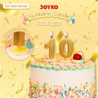 Gambar JOYKO Lilin Angka Ulang Tahun Numberic Birthday Candle CD-004 Gold - 0 dari Joyko Indonesia Kota Administrasi Jakarta Utara 1 Tokopedia