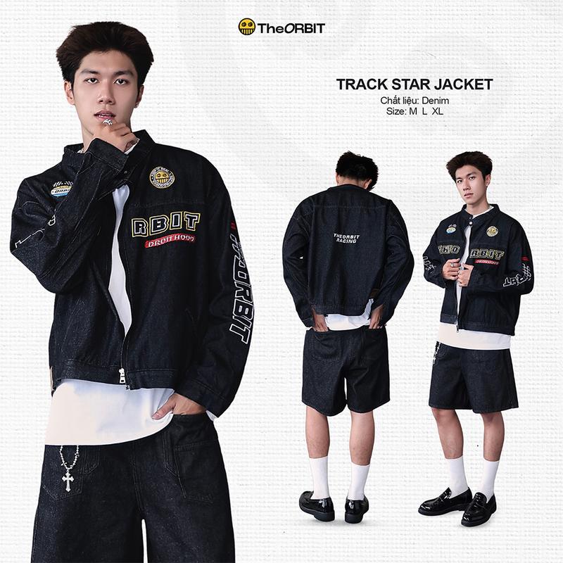 Áo Khoác Nam Nữ Thể Thao The ORBIT TRACK STAR JACKET – Local Brand Chính Hãng