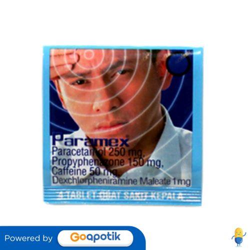 PARAMEX STRIP ISI 4 TABLET