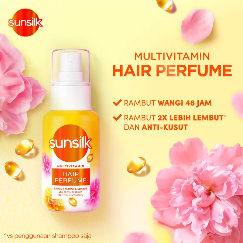 [HARGA SPESIAL] Sunsilk Silky Smooth Hair Perfume 100ml Twinpack 2