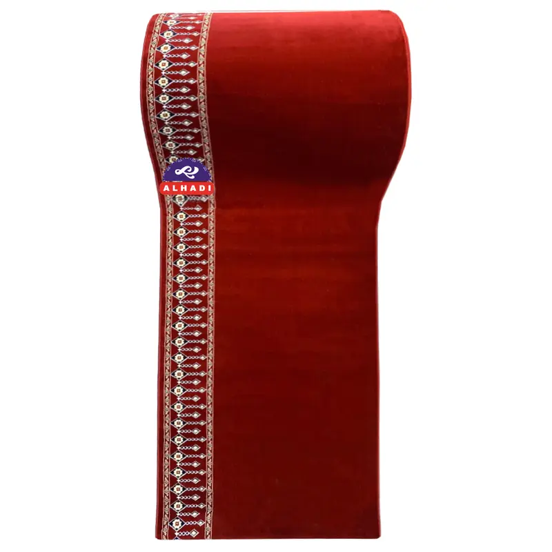 Alhadi Karpet Masjid ALGIZ METERAN Ukuran 100 x 120cm Tebal 12mm Sajadah Mushola Turki 4