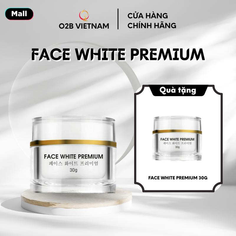 [C] E04_COMBO 2 HỘP KEM FACE O2B WHITE PREMIUM (MUA 1 TẶNG 1) - Làm Đẹp Da - Skincare - Dưỡng ẩm da mặt