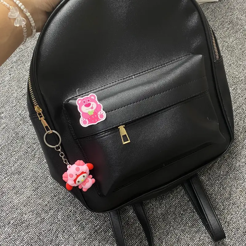 Tas Alisya Besar | Tas Lalisa | Tas Ransel Wanita | Tas Ransel Wanita Alisya Muat LKS Kulit Backpack 0
