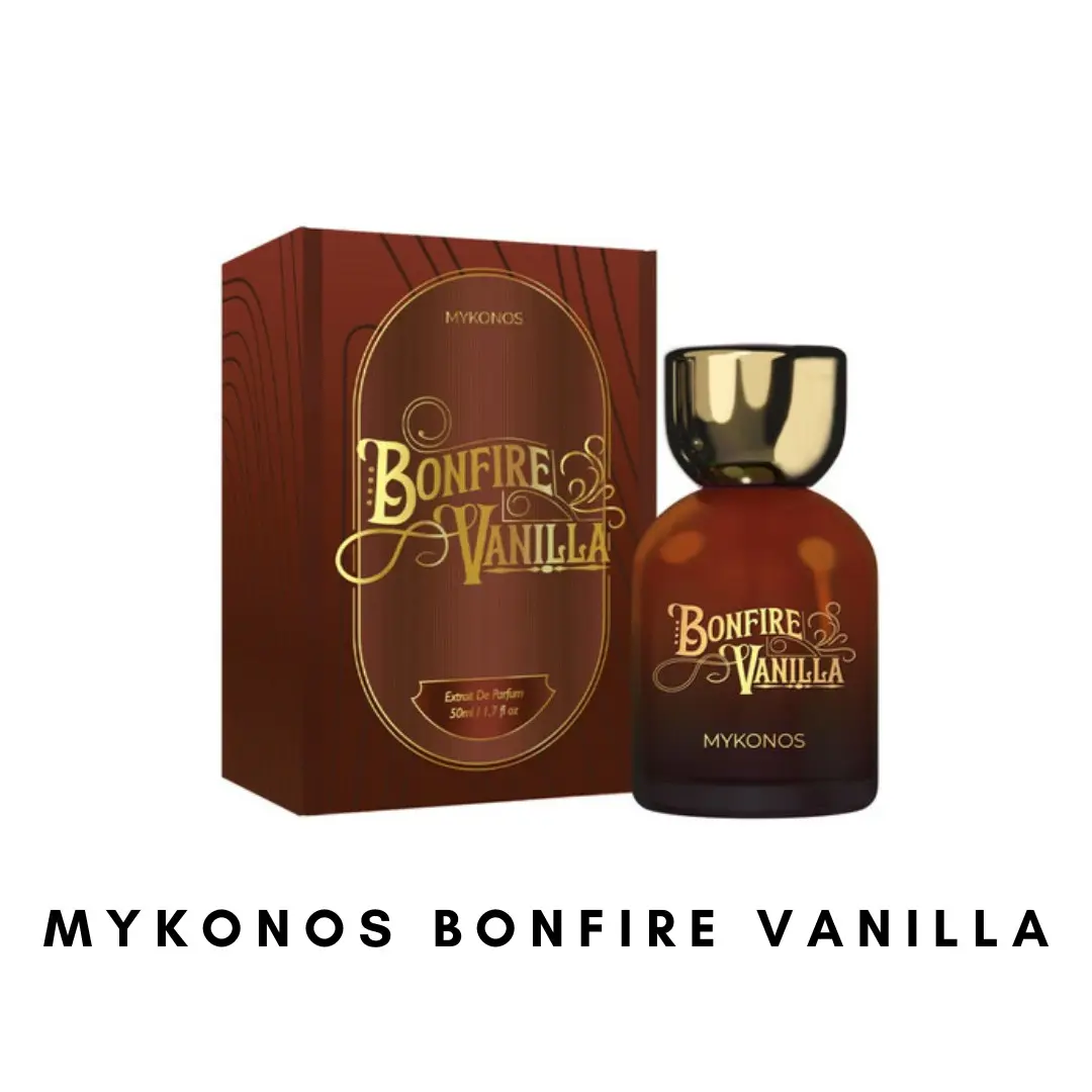 MYKONOS BONFIRE VANILLA || Eau de parfum || 50 ml Perfume Vanila Wangi Vanila Pedas
