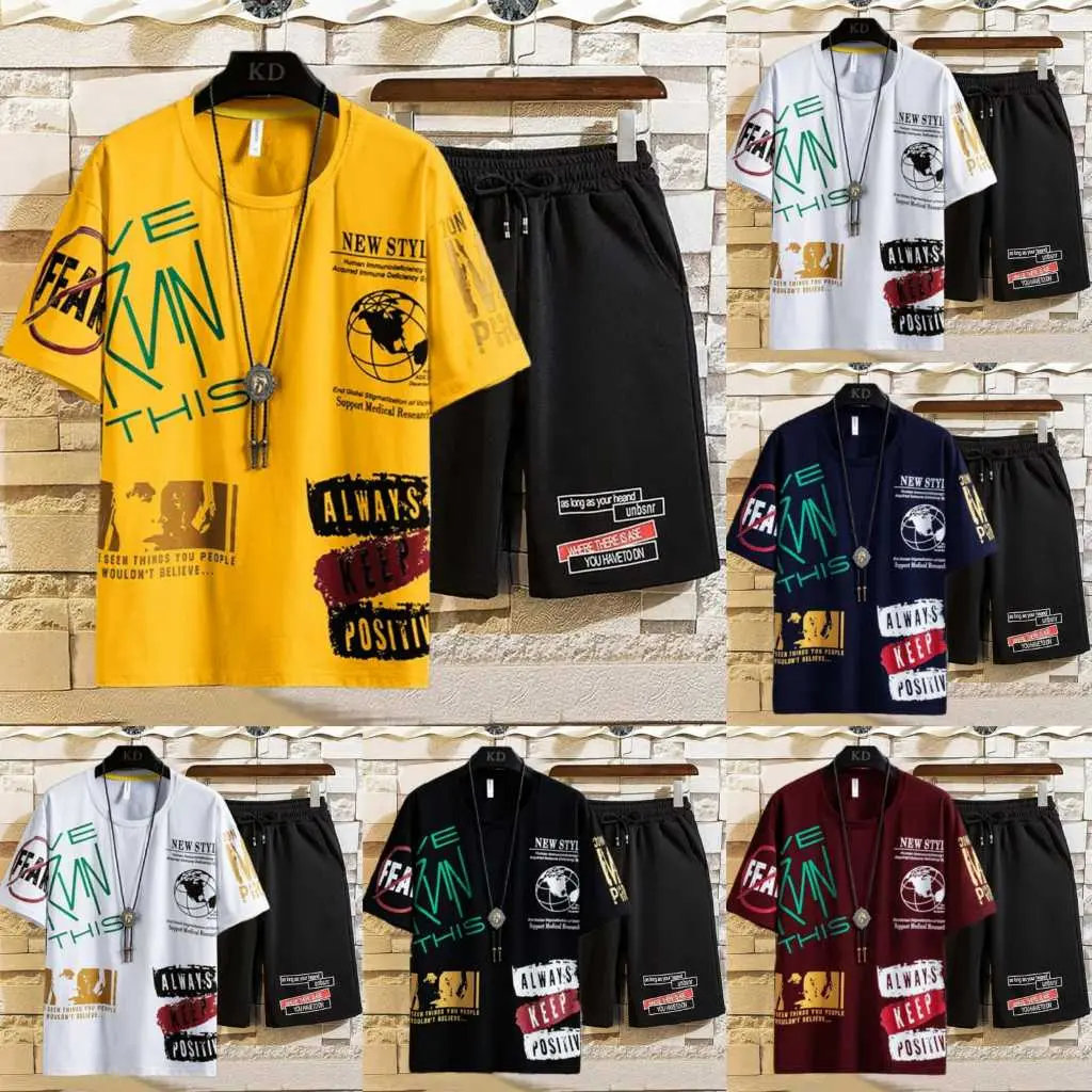 COD-SETELAN size M|L.XL XXL setelan pria&wanita pakaian baju distro baju dan celana one set genri-kayser77