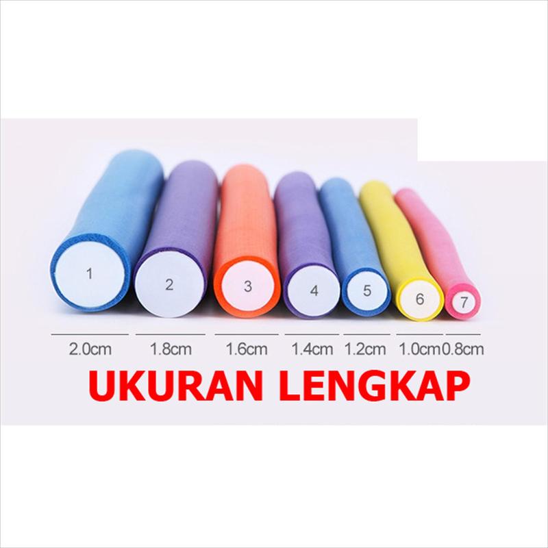 Roll Sosis Keriting Rambut Curly isi 10pc 0