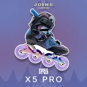 Sepatu Roda Inline Skate YJS X5 Pro Junior Carbon