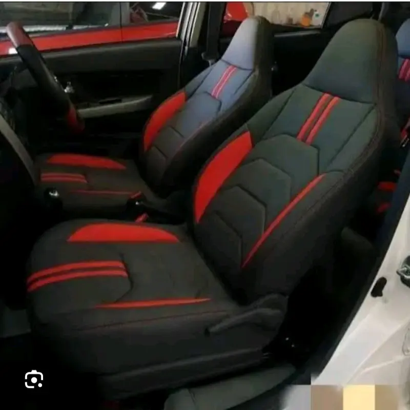 Sarung jok mobil agya/ayla 2014/2024 full set 2 baris Car Sporty 7
