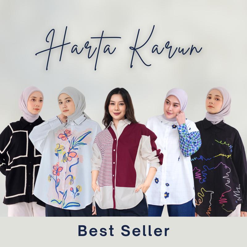 Rurik Kemeja Atasan Wanita Spesial Harta Karun Baju Muslim 0
