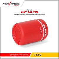 Gambar 【COD】Advance Speaker T-530 peaker Portable Bass Speaker Bluetooth Speaker Advance Salon Murah NgebasGaransi Resmi 1 Tahun - RED dari ADVANCE.DIGITALS Kab. Karawang 3 Tokopedia
