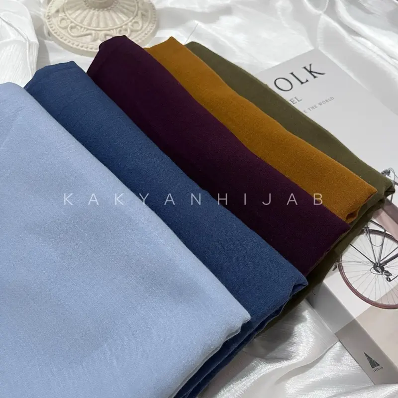 Pashmina Viscose Premium | Pashmina Arabian Voile Shawl 6