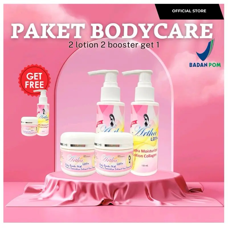 Paket A Lotion+ Boster [ Beli 2 Gratis 1 ]