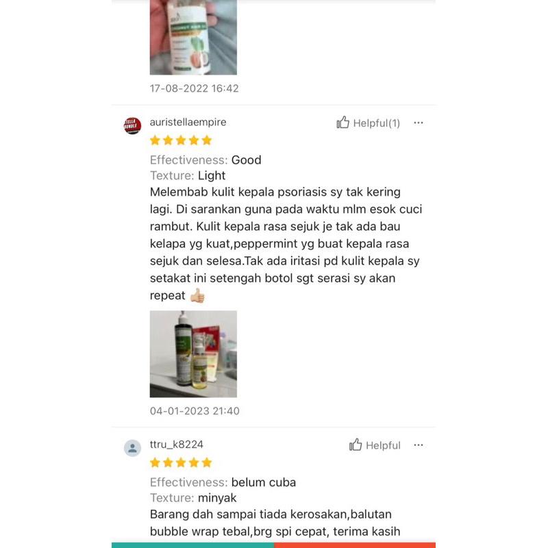 Product Introduction of BIOCHO COCONUT HAIR OIL | MINYAK RAMBUT | SERUM RAMBUT BERBAU FRESH 6