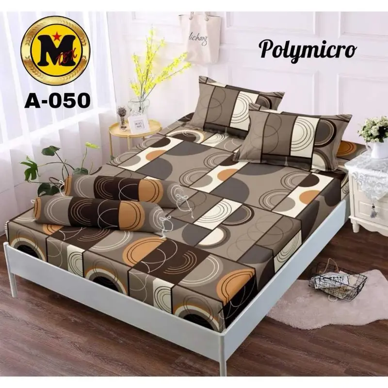 SPREI AESTHETIC TERLARIS 180x200 160x200 120x200 GRATIS Sarung Bantal dan Guling Bahan Kain Katun Premium Sudut Karet Tidak Luntur Seprei Bon1taa Motif Terbaru 0