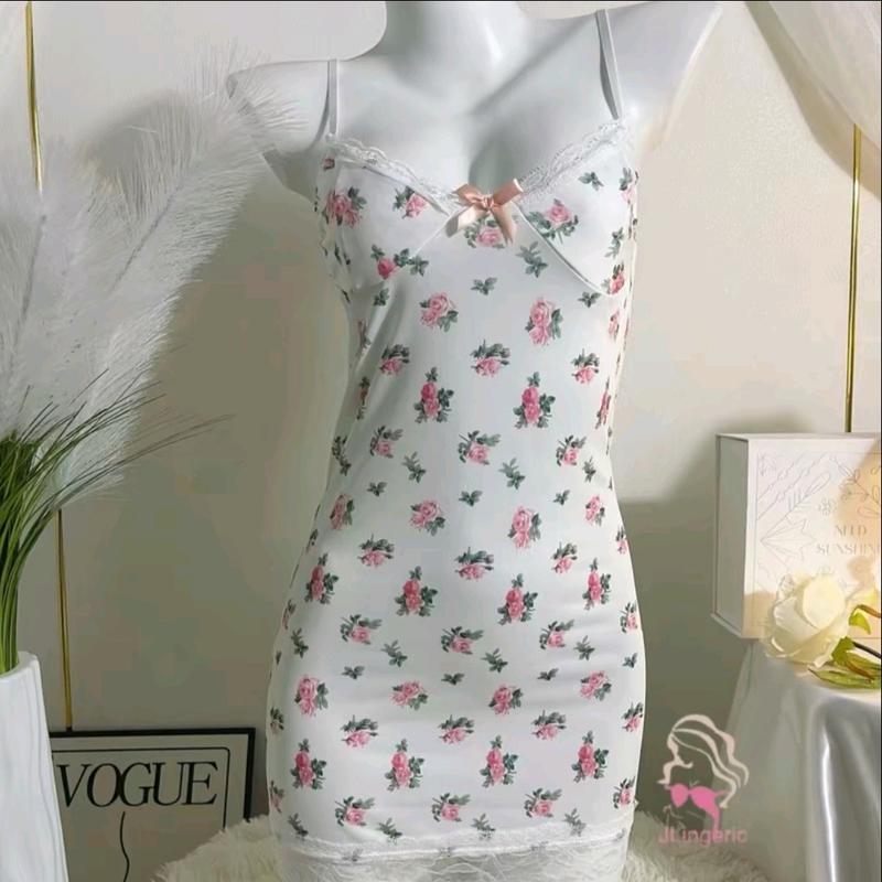 Dress Lingerie Sexy Baju Tidur Adem 5906 Wanita 0