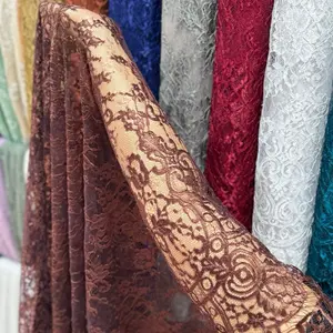 Lace glossy premium bahan timbul glossy halus