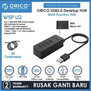 ORICO W5P-U2 Usb Hub 2.0 4 Port Desktop - 30 Cm