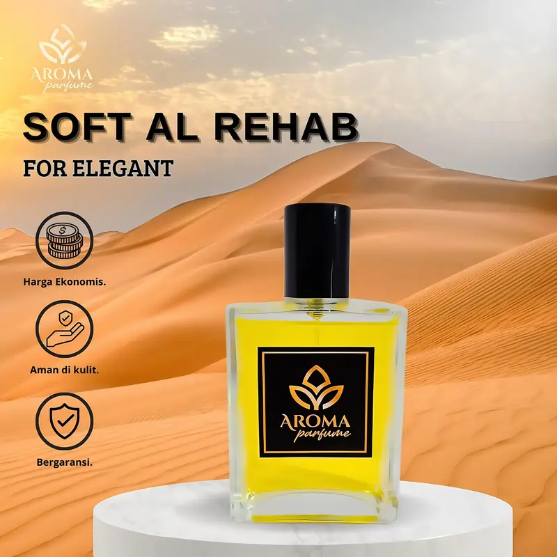Aroma Parfum SOFT Unisex Aroma Sweet Creamy Perfume Dengan Pelarut 30 ml