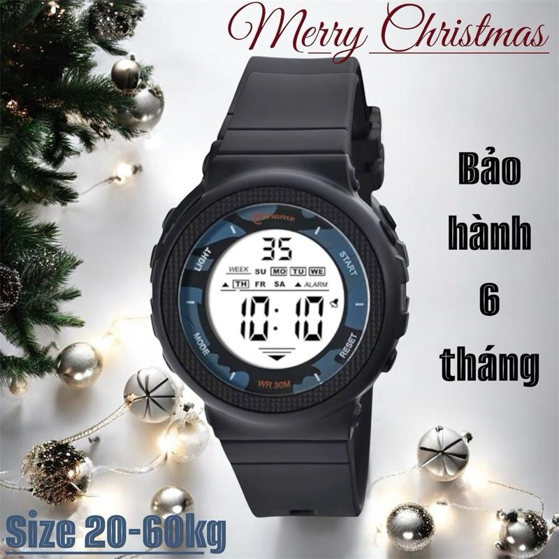 Đồng Hồ Trẻ Em Chính Hãng Mingrui Chống Nước Đi Bơi Cho Bé Từ 20kg Bảo Hành 6 Tháng Tặng Kèm Hộp Và Pin B6