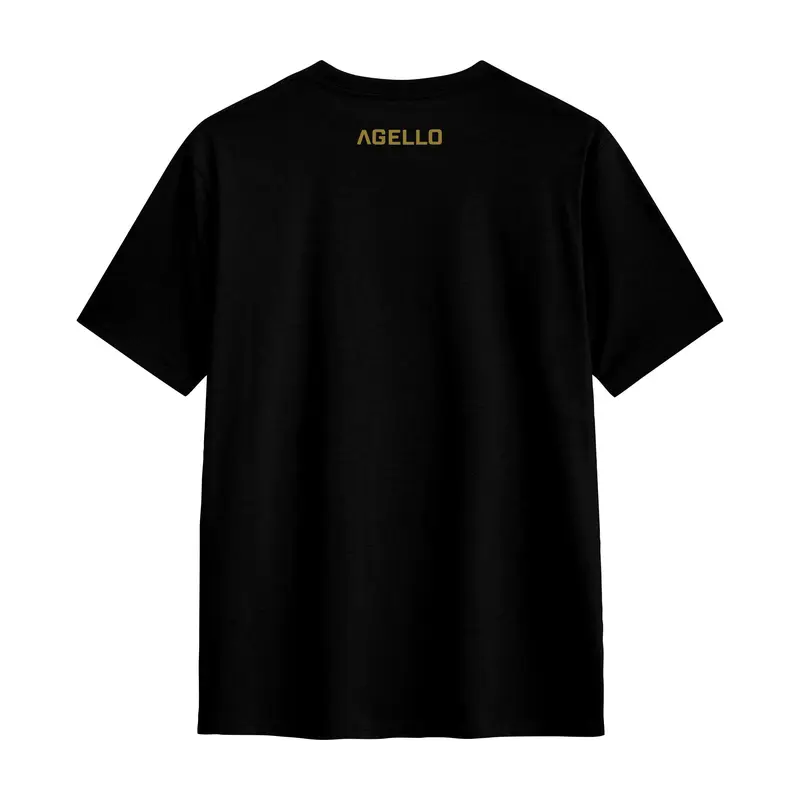 AGELLO  KAOS PREMIUM CULTURE TARO ADA TARO GAU KATUN COMBED 24S HITAM 2