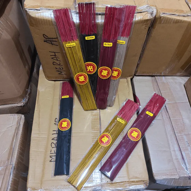 MJ Hio Dupa Sembahyang Wangi / Dupa 60 Batang Cendana Rose Darshan / Seribu Bunga 1 Jam 3