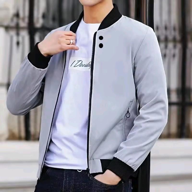 JAKET PRIA BAHAN POLIESTER TASLAN IMPOR 2