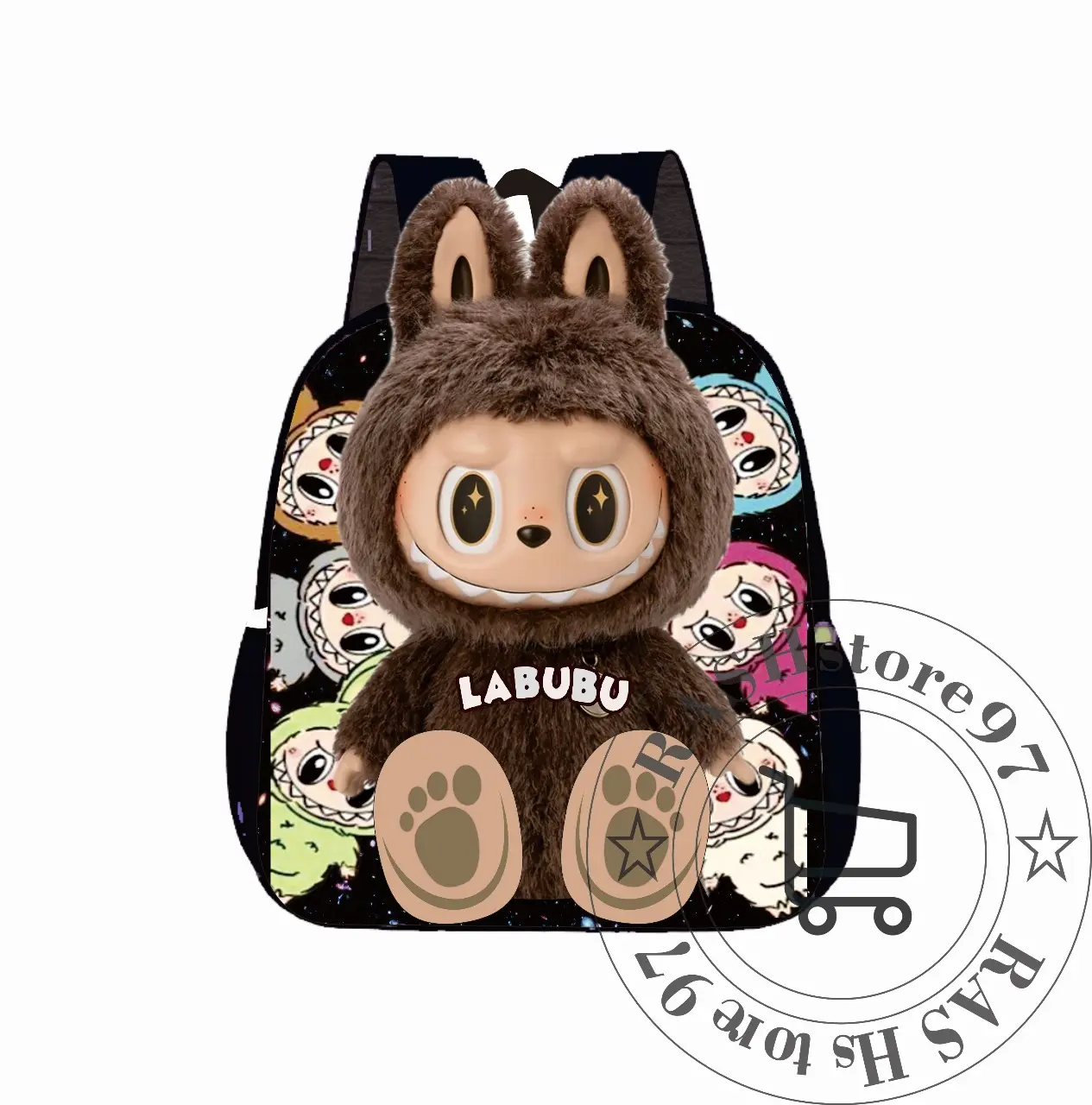 Tas Anak Perempuan Labubu Terbaru Ukuran PAUD dengan Boneka - Fashion