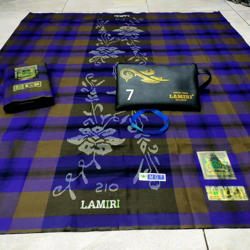 Sarung LAMIRI Tipe KDT Original Baham Rayon ||  Muslim Pria Dewasa 1