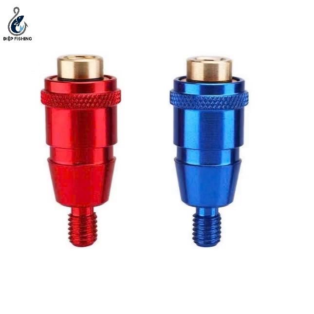  Khớp nối với vợt cá chất liệu hợp kim cao cấp khớp nối vợt câu cá. Khớp nối cán vợt câu cá Đi Câu Bắt Cá Fishing Đồng 