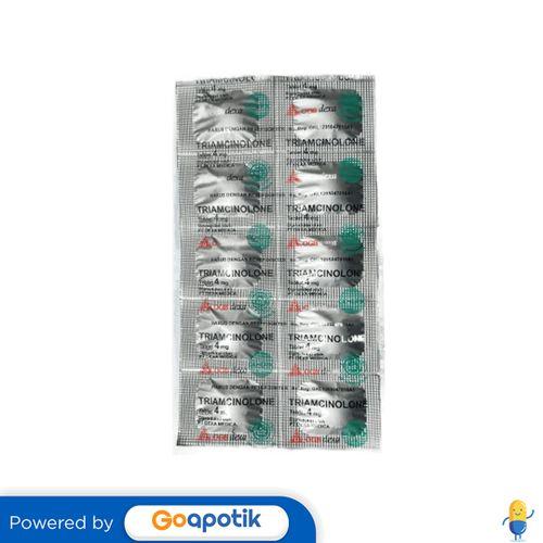 TRIAMCINOLONE OGB DEXA MEDICA 4 MG STRIP 10 TABLET