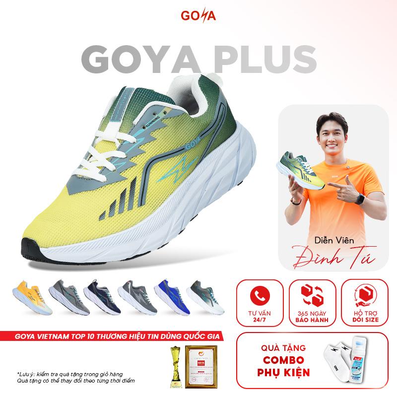   Độc QuyềnS  Giày Thể Thao Chạy Bộ Goya Plus Năm 2025 - Siêu Nhẹ Siêu Êm Phù Hợp Cho Nam Nữ Đi Bộ Sneaker Tập Chạy Bộ Tập Thể Dục 
