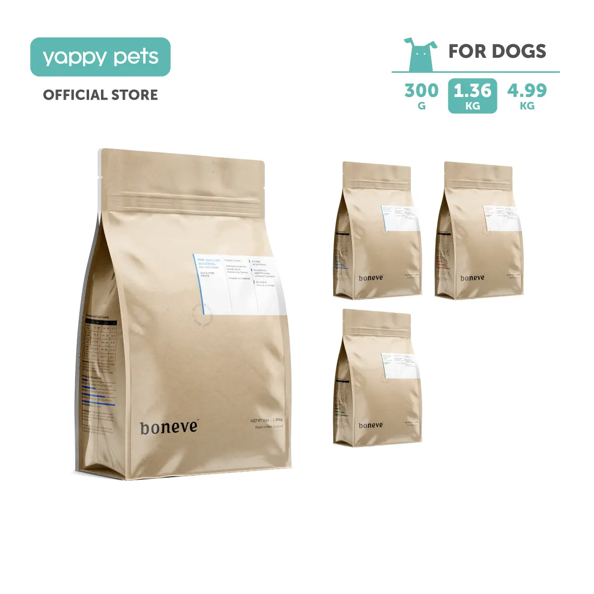 Boneve Adult Dog Dry Food | Grain-free, Single-Source Protein, Complete and Balanced