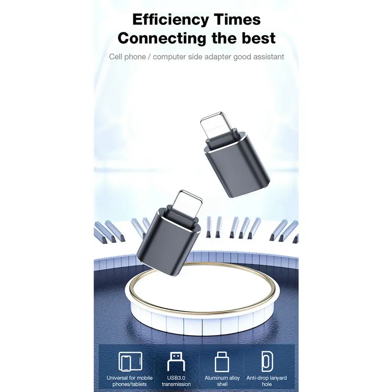 Taffware Lightning to USB Female OTG Adapter - NO14 2